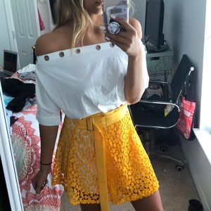 Two piece dress skirt combo